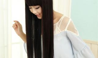 齐刘海直发发型 齐刘海直发发型